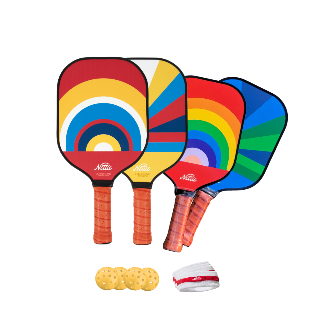 Youth & Adult Pickleball Set - 4 Pack